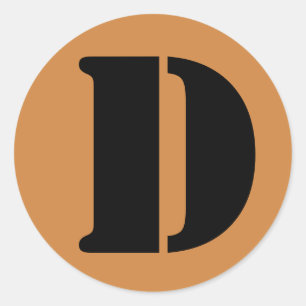 Adesivo Letra D cujo lápis é alfabeto por Janz Peru, Doura