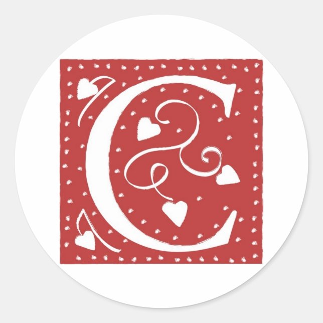 Adesivo Letra de Corações de Casamento (Frente)