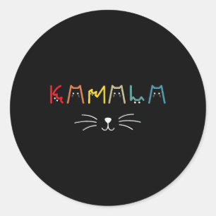 Adesivo Letra de Gato Commala Positiva Engraçada Letras de