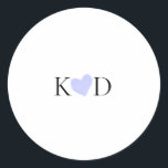 Adesivo Letra de nome de casal em aquarela roxo pastel<br><div class="desc">design</div>