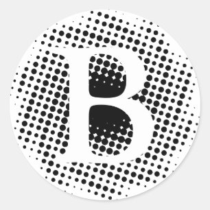 Adesivo Letra inicial personalizada