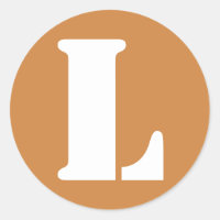 Letra L Peru: Dourado lápis alfabético por Janz