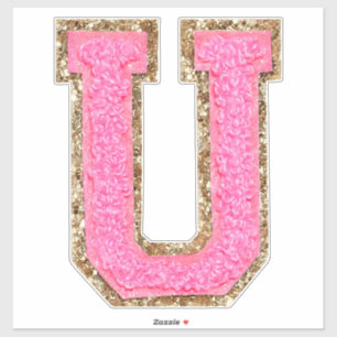 Adesivo Letra Varsity