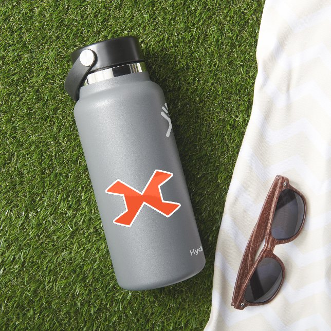 Adesivo Letra X Monograma Smart Gaming (HydroFlask Insitu)