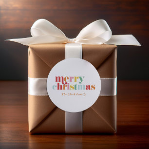 Adesivo Letras Coloridas "Feliz Natal"