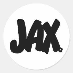 Adesivo Letras de JAX
