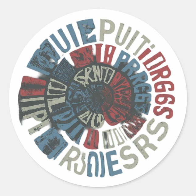 Adesivo Letras de Música (Frente)