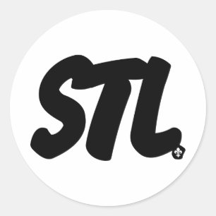 Adesivo Letras de STL