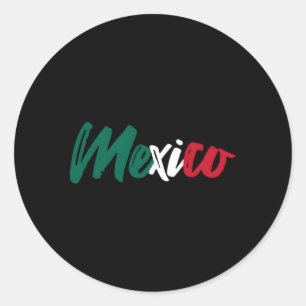 Adesivo Letras do México em fontes coloridas