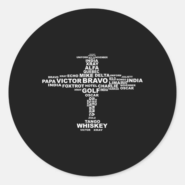 Adesivo Letras do Planeta Alfabético Telefônico do cheio (Frente)