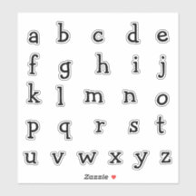 Letras Inicial Monograma Alfabeto