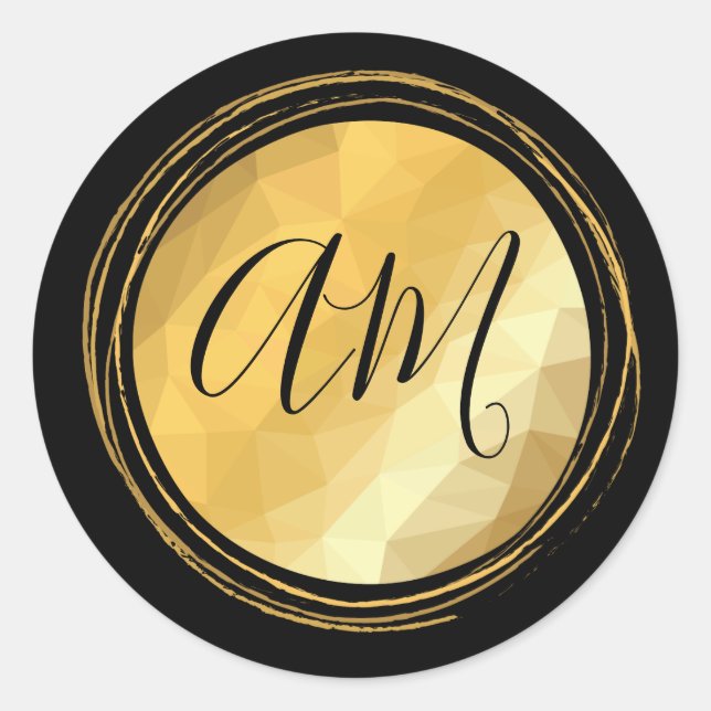 Adesivo Letras monográficas personalizadas de quadro metál (Frente)