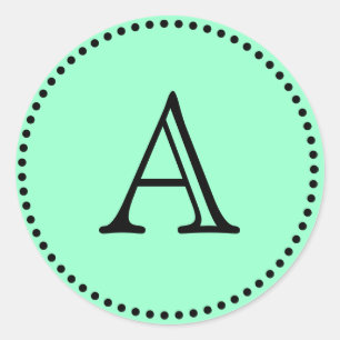 Adesivo Letras Monogramas