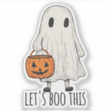 Let's Boo This Fun Ghost Trick or Treat
