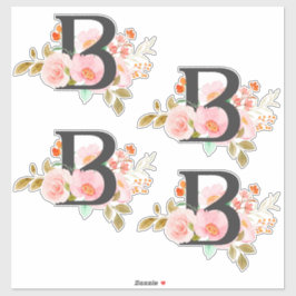 Adesivo Letter B