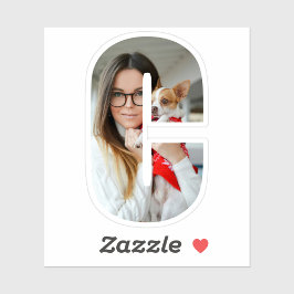 Adesivo Letter C Alphabet & Photo Custom-Cut Vinyl Sticker