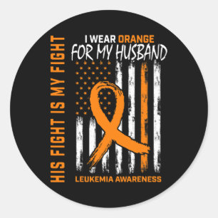 Adesivo Leucemia Laranja Sensibilização do Cancer American