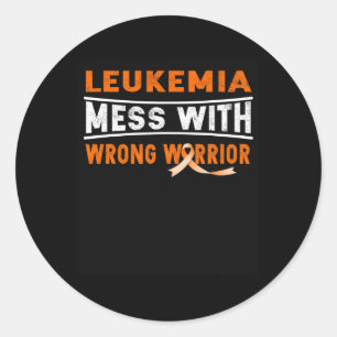 Adesivo Leucemia Mama Com O Guerreiro Errado
