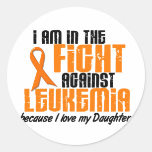 Adesivo LEUCEMIA na luta para minha filha 1