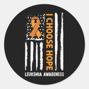 Adesivo Leucemia Sensibilização Leucemia Cancer Usa Bandei