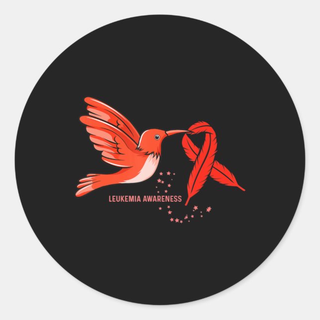 Adesivo Leukemia Warrior  Leukemia Awareness  (Frente)