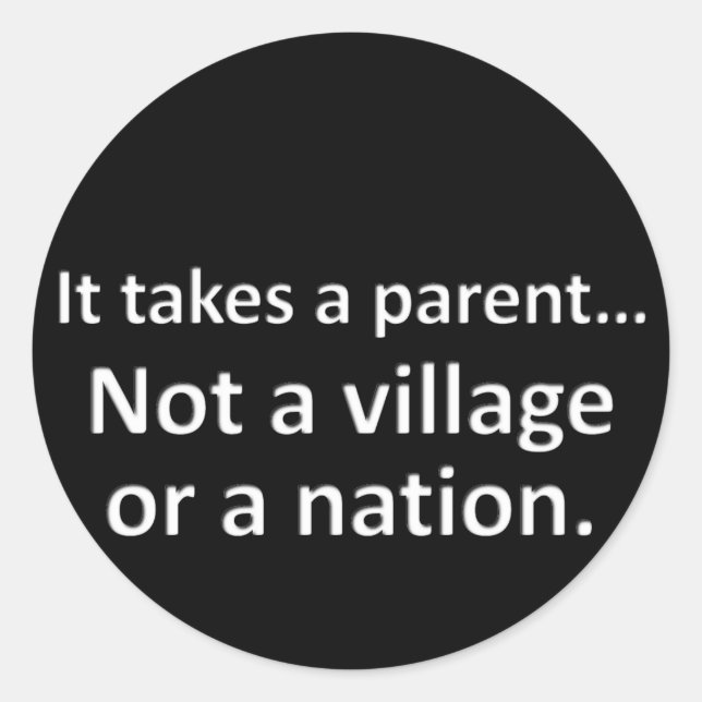 Adesivo Leva um pai 1 (Frente)