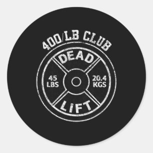 Adesivo Levantamento de Peso de 180 Kg Clube de Academia d