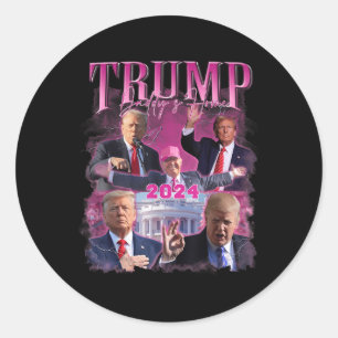 Adesivo Leve A América De Volta, Daddys Home Trump Pink Bo