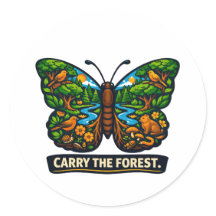 Leve O Ecossistema Da Borboleta Da Floresta Nature