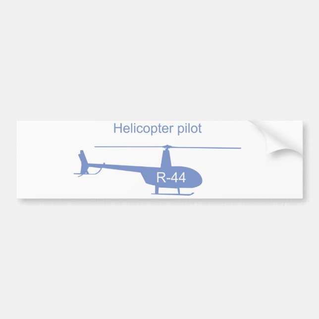 Adesivo leve para-choques de helicóptero (Frente)