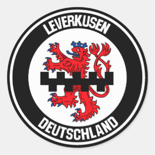 Adesivo Leverkusen Round Emblem