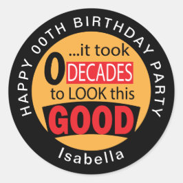 Adesivo Levou 10 Décadas para parecer tão bom - 00 - Doura