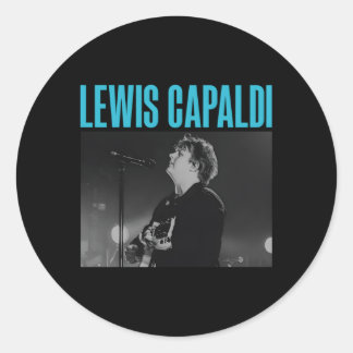 Adesivo Lewis Capaldi Â€"Foto ao vivo