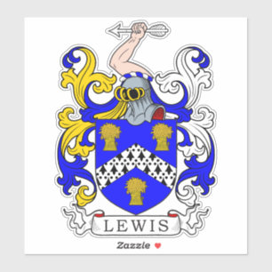 Adesivo Lewis Family Crest