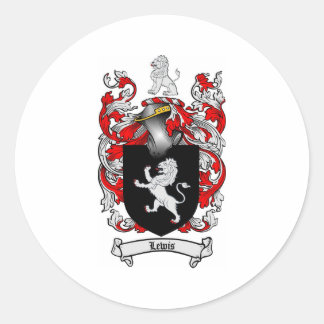 Adesivo Lewis Family Crest - Lewis Casaco de Armas
