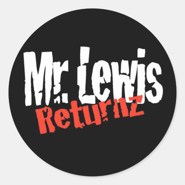 Adesivo Lewis Retnz Sticker (Frente)