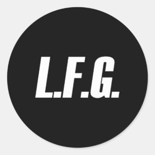 Adesivo Lfg Porque O Vamos Vai
