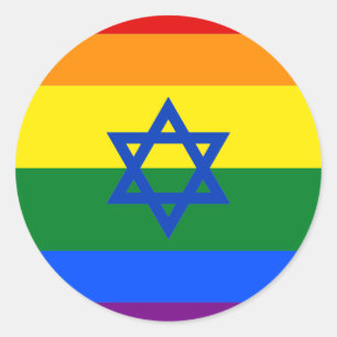 Adesivo LGBT Israel