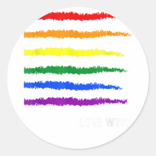 Adesivo LGBT Orgulho gay Lésbica Transgênero Bissexual