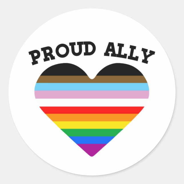 Adesivo LGBTQ+ Ortodia Ally (Frente)