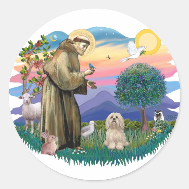 Adesivo Lhasa Apso (#9) (Frente)