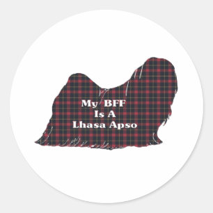 Adesivo Lhasa Apso BFF Sticker