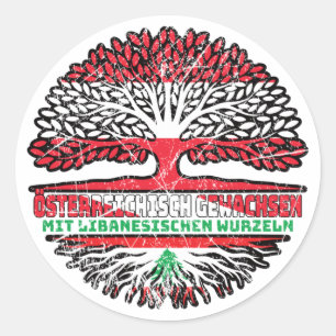 Adesivo Libanesisch Österreichisch Österreich Baum