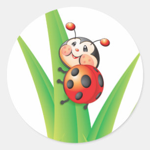 Adesivo Libby, o Sticker Ladybug