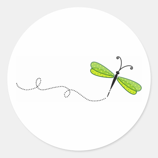 Adesivo libélula (Frente)