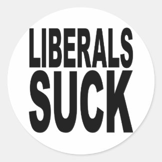 Adesivo Liberais Chupam
