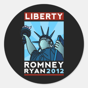 Adesivo Liberdade de Romney Ryan