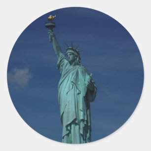 Adesivo Liberdade iluminando o mundo - Estátua da Liberdad