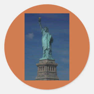 Adesivo Liberdade iluminando o mundo - Estátua da Liberdad