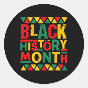 Adesivo Liberdade Melanina Preto Orgulhoso Africano Mês da